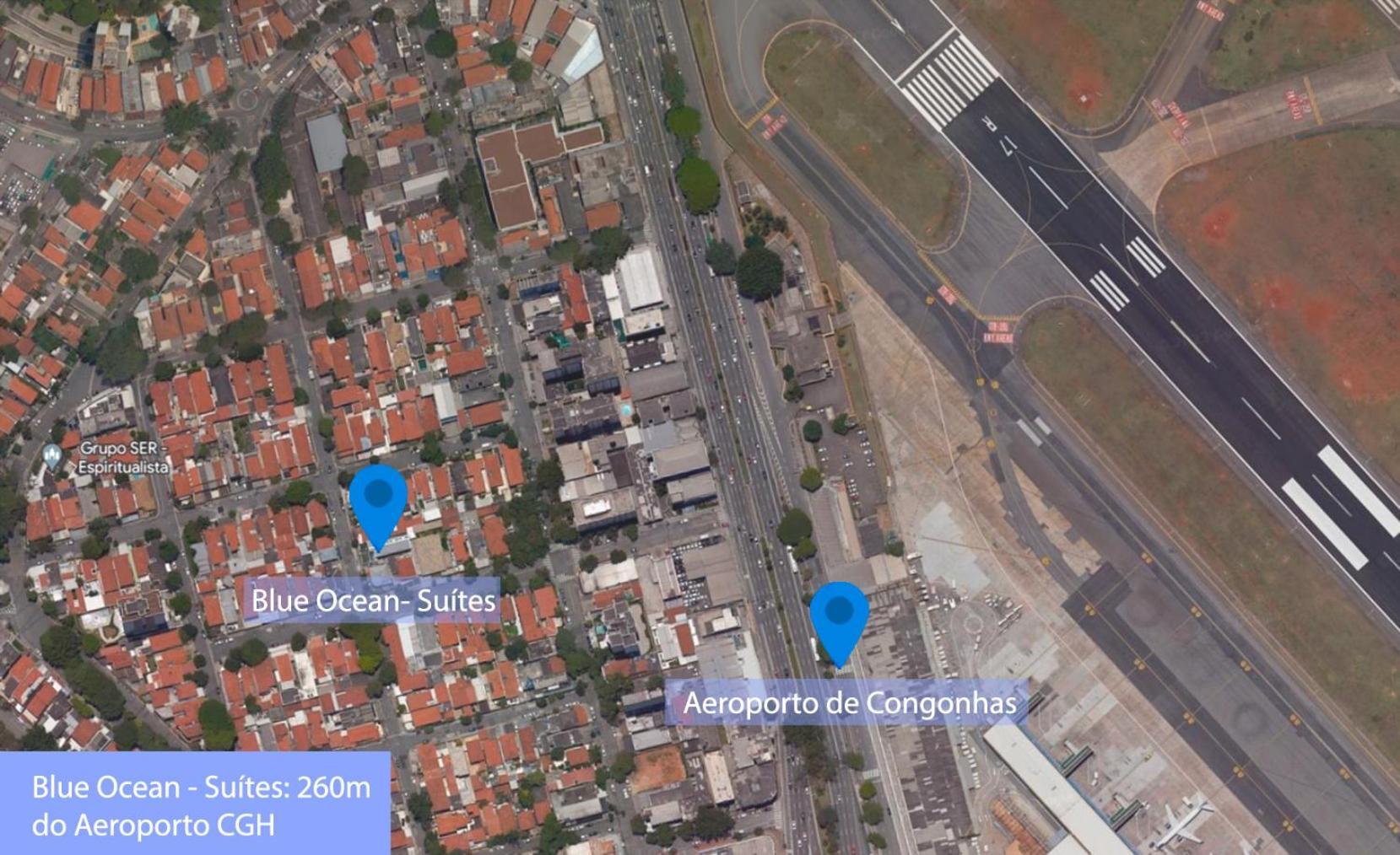 סאו פאולו Blue Ocean Suites - Aeroporto Congonhas מראה חיצוני תמונה